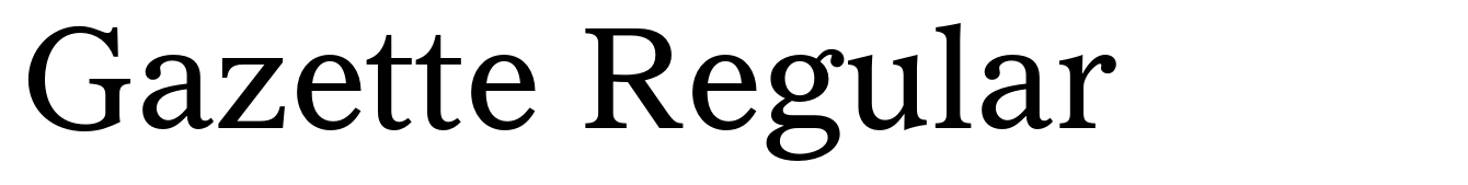 Gazette Regular